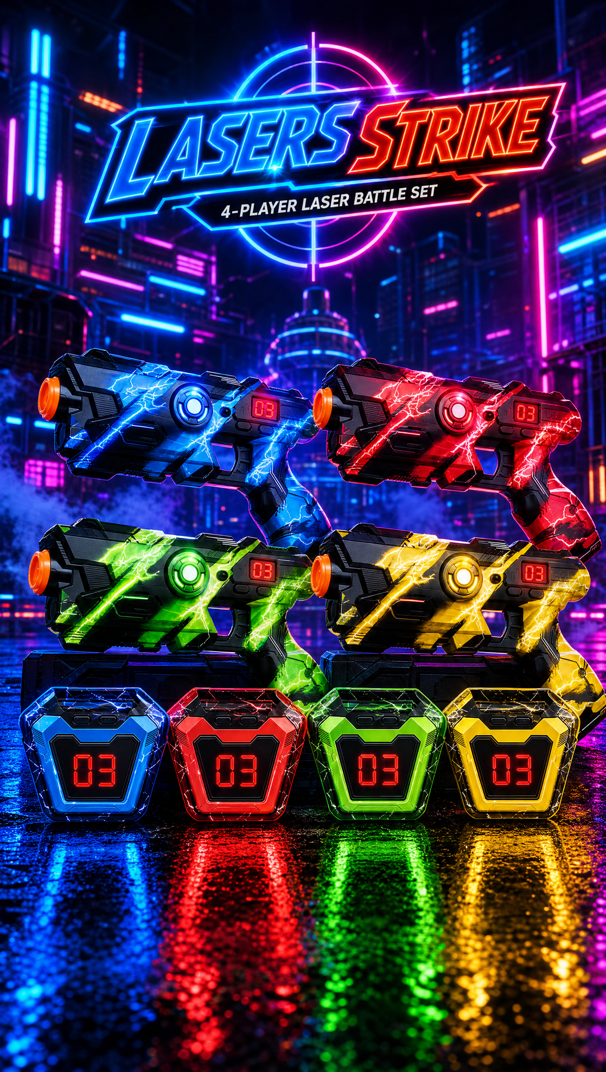 Lasers Strike Battle Set